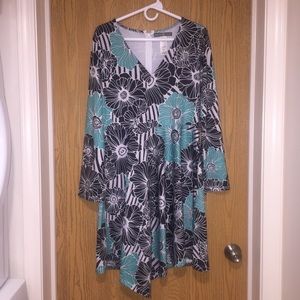 Signature Collection Floral Fit & Flare Dress